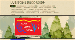 Desktop Screenshot of lusitonerecords.com